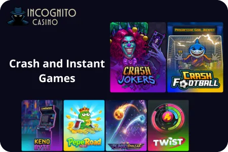 Crash and Instant Games