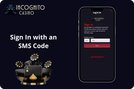 Incognito Casino two-factor verification